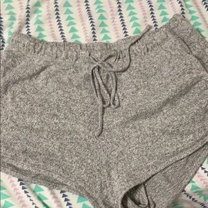 Grey jogging shorts